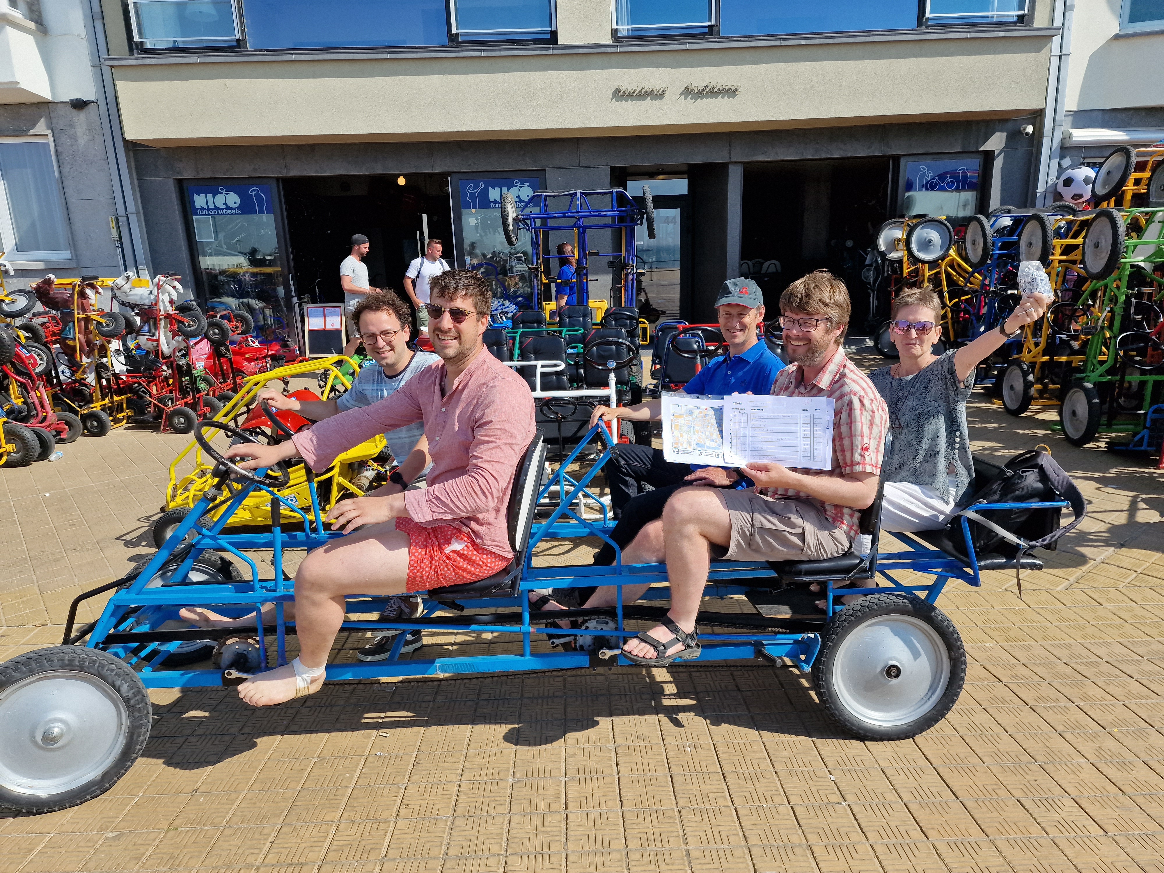 Zoektocht Oostende Teambuilding